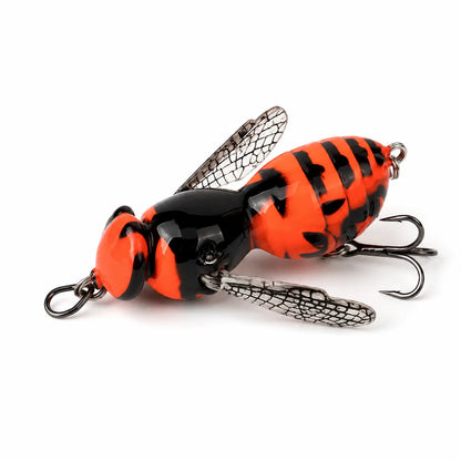T dliche Versuchung Bionic Wasp Topwater Lure Triggers Explosive, Violent Surface Strikes!