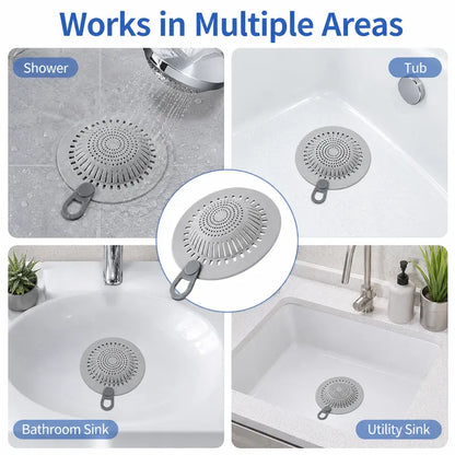 Silicone Dome Drain Hair Catcher