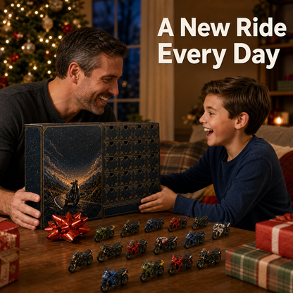 2026 Motorcycle Legends Advent Calendar 24 Days, 24 Mini Motorcycles, 24 Legendary Rides