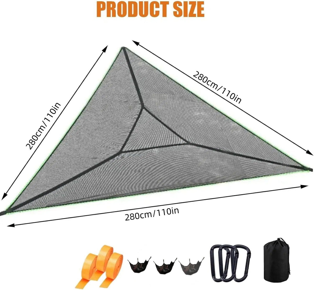Triangular Camping Hammock