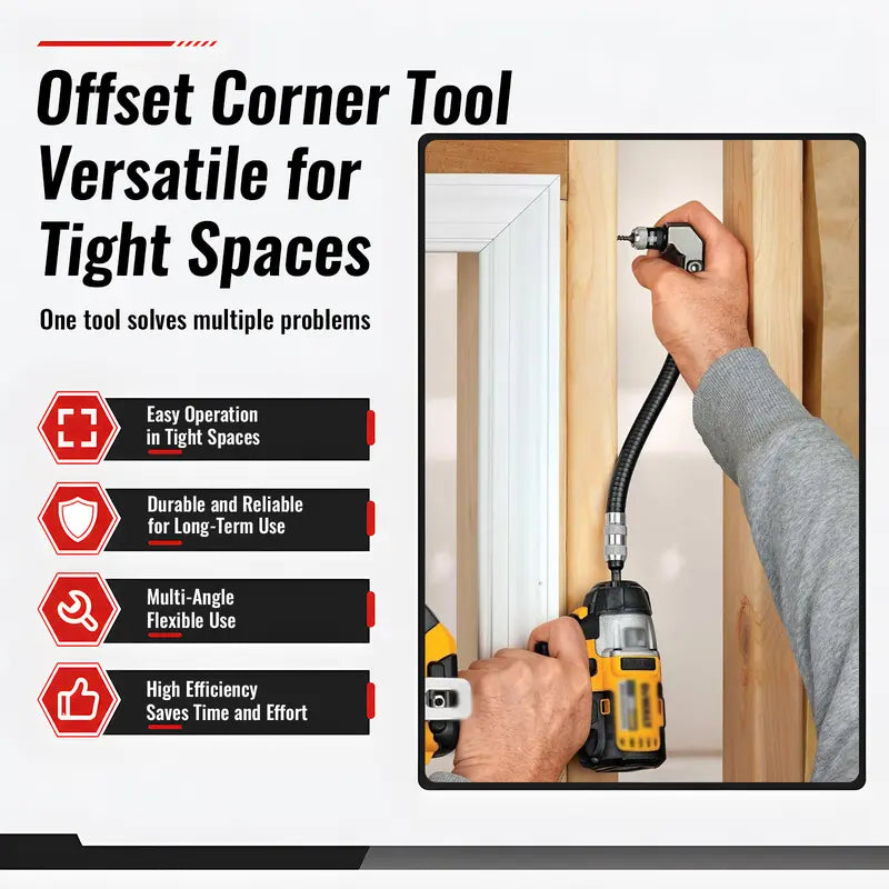90-Degree Right Angle Drill Attachment