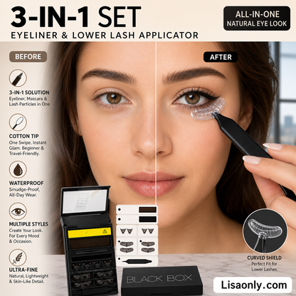2026!3-in-1 Kit: Eyeliner and Lower Lash Stamp