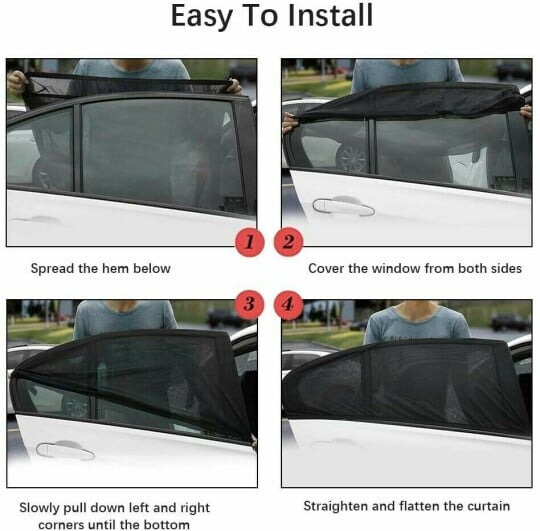 Universal Car Window Screens-Protect And Cool Your Vehicle