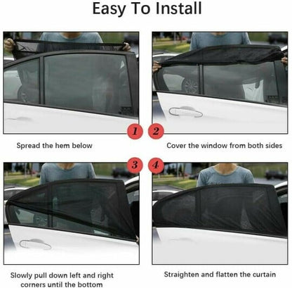 Universal Car Window Screens-Protect And Cool Your Vehicle