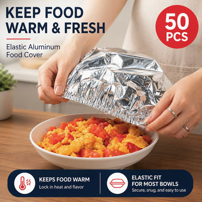 Aluminum Foil Heat-retaining Cover (50pcs)