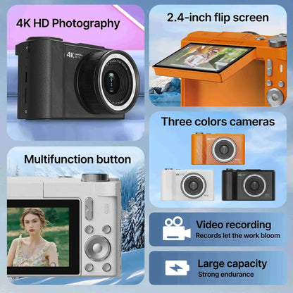 4K Digital Camera for Photography