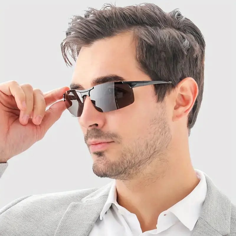 HD Polarized Photochromic Sunglasses