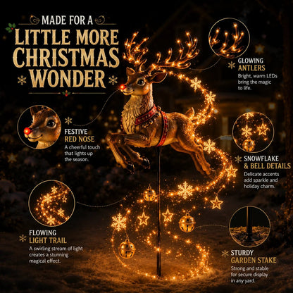 "Christmas Magic Garden" Collection Transform your garden into a winter wonderland with enchanting, flowing lights