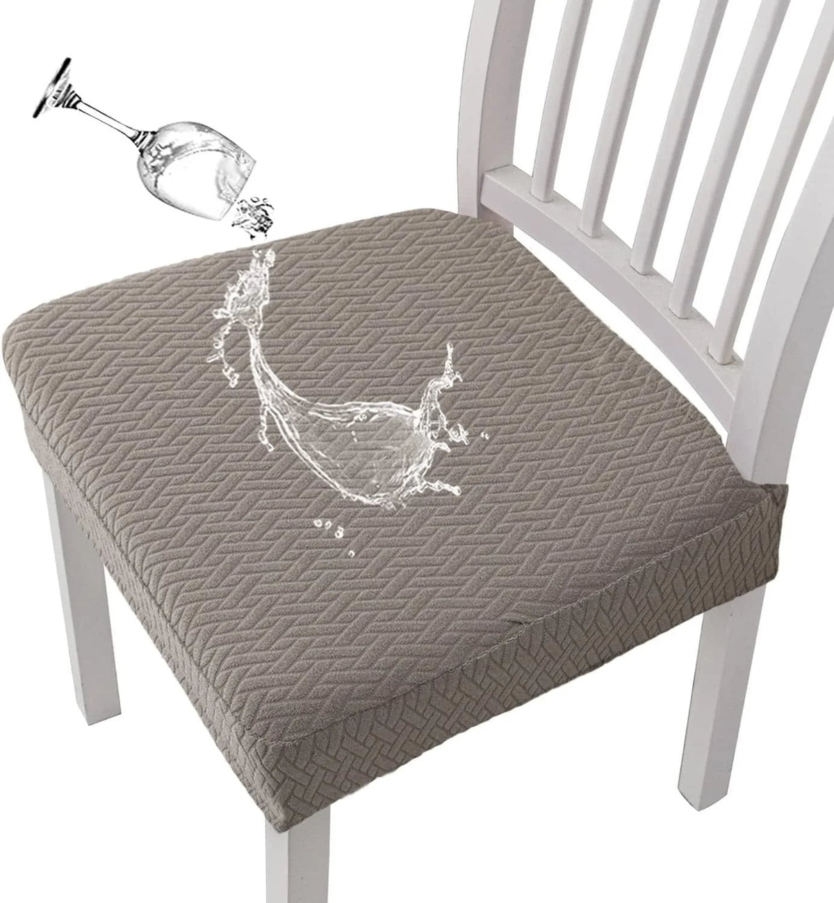 Waterproof Jacquard Chair Covers! Durable, Stylish & Easy-Clean