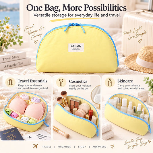 3-in-1 Travel Underwear Storage Bag