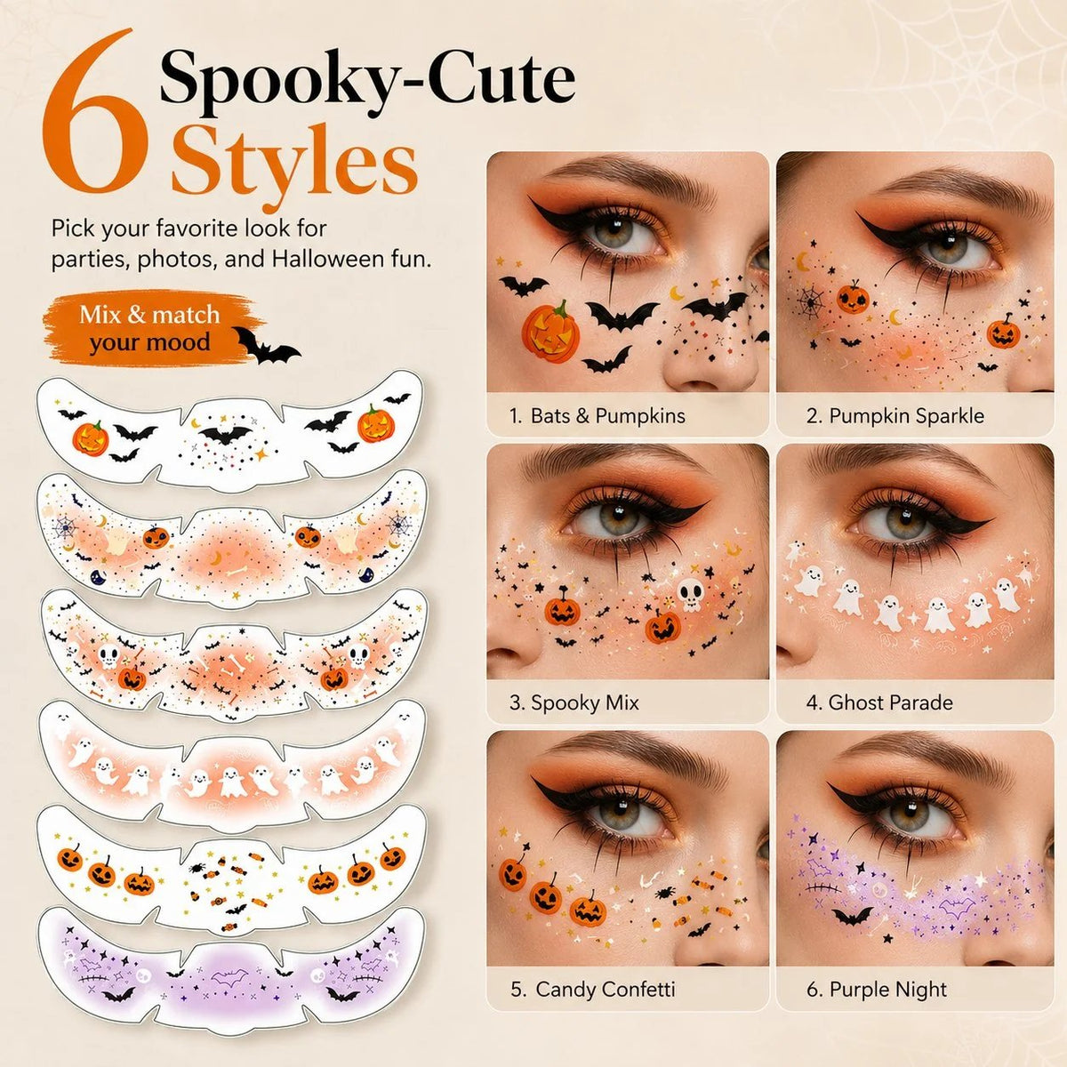 Temporary Freckle Face Tattoos 6 Fun Styles for Every Mood Festivals, Parties & Daily Looks