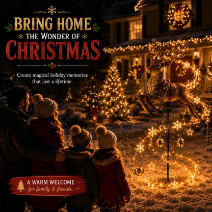 "Christmas Magic Garden" Collection Transform your garden into a winter wonderland with enchanting, flowing lights