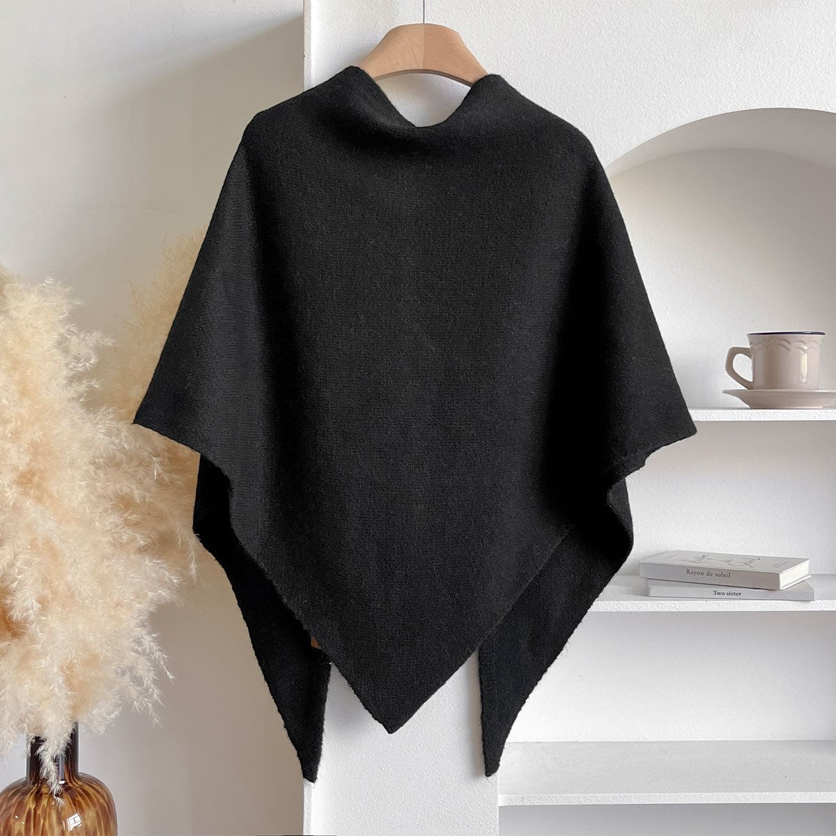 Women's Solid-Color Cashmere Scarf- Your Everyday Touch of Elegance