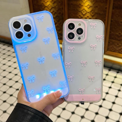 Vibrant LED Bowknot Phone Case