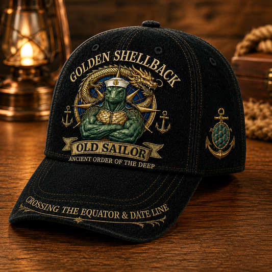 2026 USA: Up to - Golden Shellback Cap