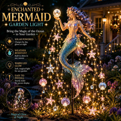 Enchanted Flower Fairy Solar Garden Light Magical Glowing Outdoor Christmas Yard Decor