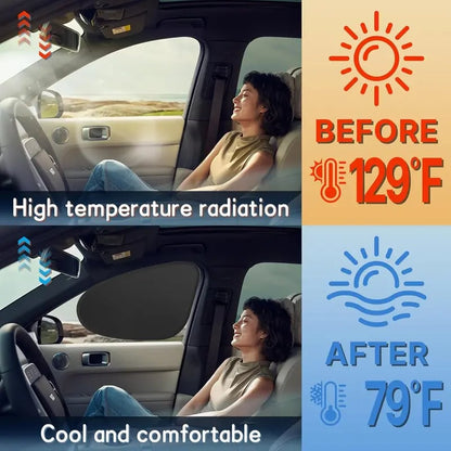 Static cling Side Window Sun Shade