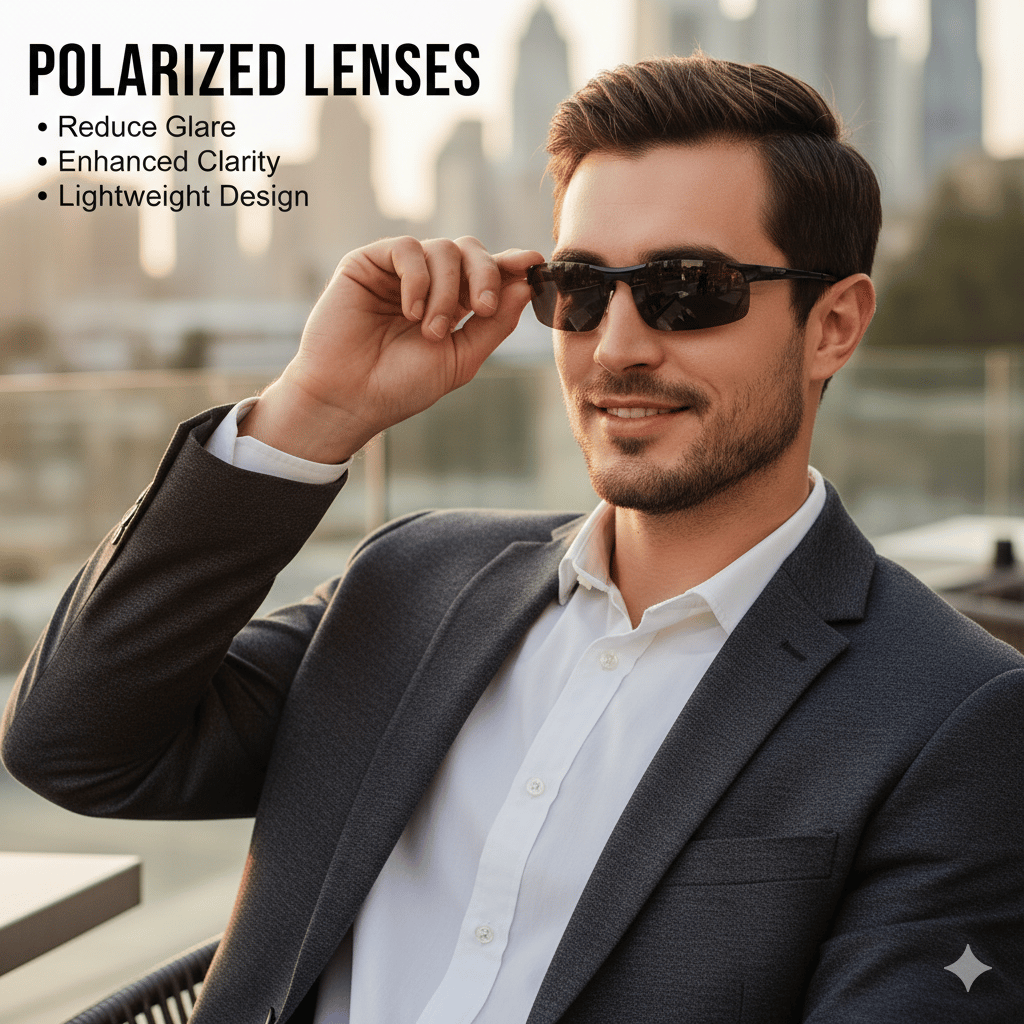 HD Polarized Photochromic Sunglasses