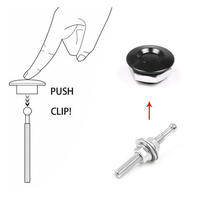4-Pack Heavy-Duty Aluminum Quick-Release Latches Secure Locking & Instant Access