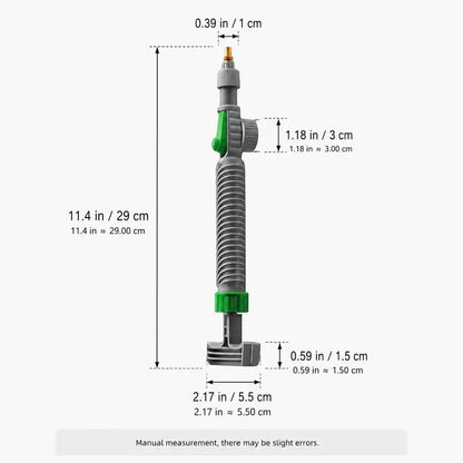 2PCS Reusable Bottle Sprayer Nozzle Plant Watering & Cleaning Tool