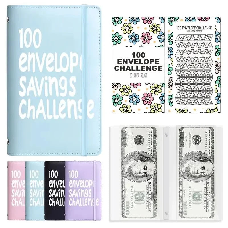 100 Envelope Saving Challenged Book