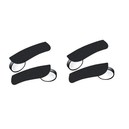 2-in-1 Rearview Mirror Rain Visor with 360 Blind Spot Mirror!