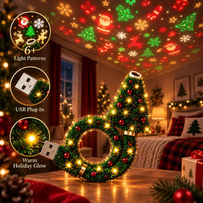 2026 USB Plug-In Christmas Projector Night Light