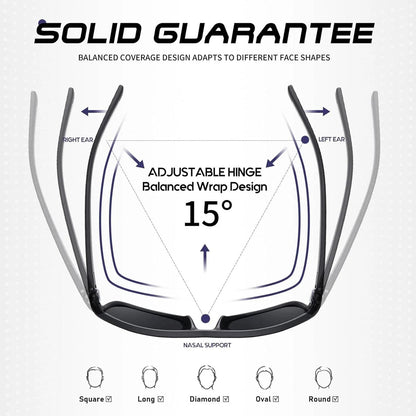 Factory direct Unisex Polarized Glasses