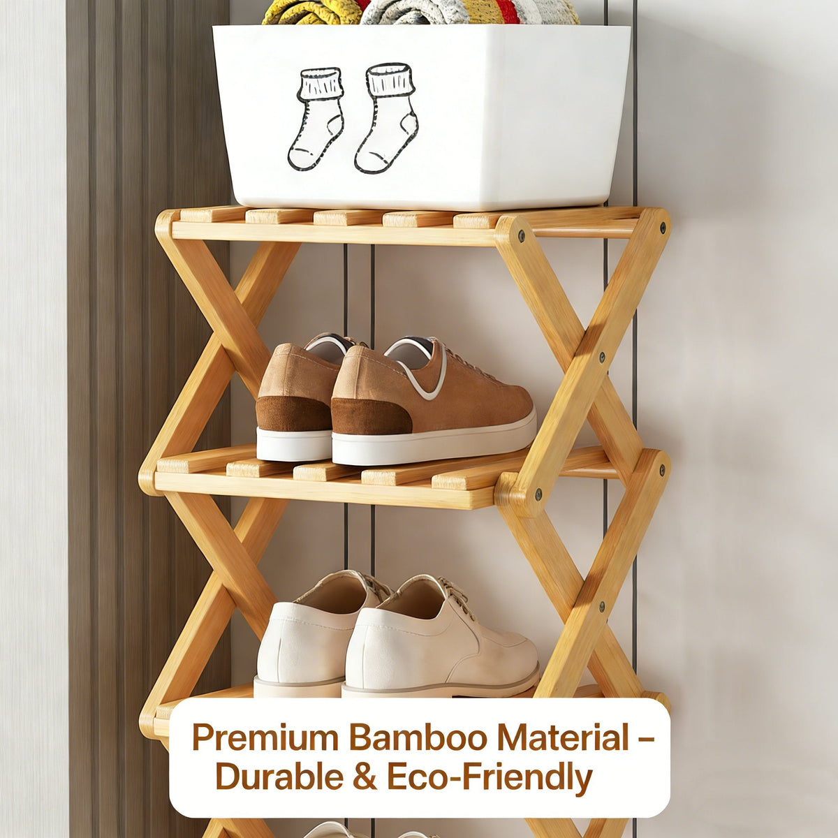 The 9-Tier Bamboo Rack: 3-Tier, 6-Tier, and 9-Tier No-Assembly Storage Solution!