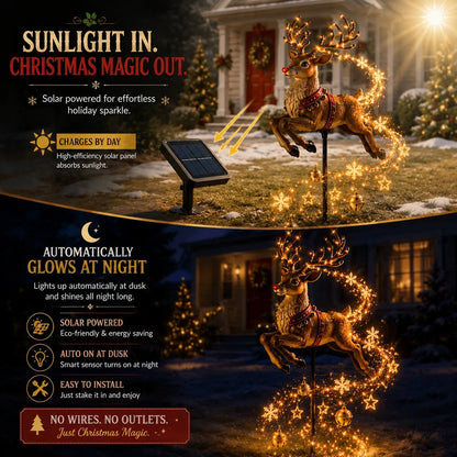 "Christmas Magic Garden" Collection Transform your garden into a winter wonderland with enchanting, flowing lights