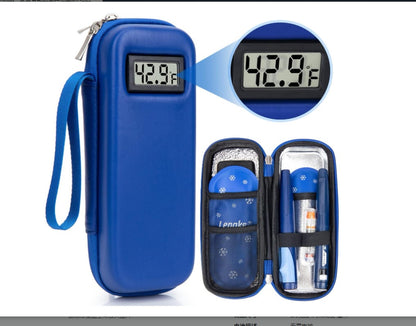 Insulin Cooler Travel Case Built in Real Time Temperature Display