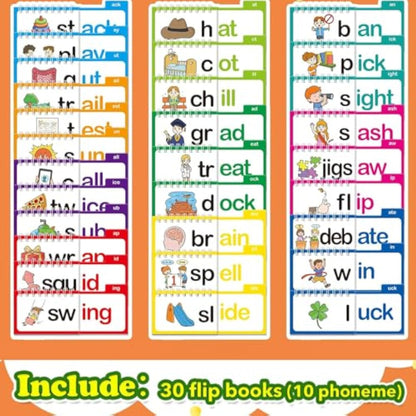 30 Read and Rhyme Flip Books
