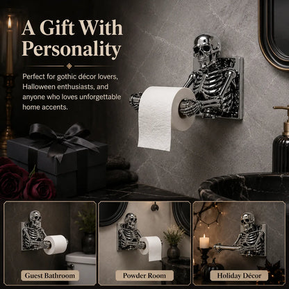 3D Skeleton Toilet Paper Holder