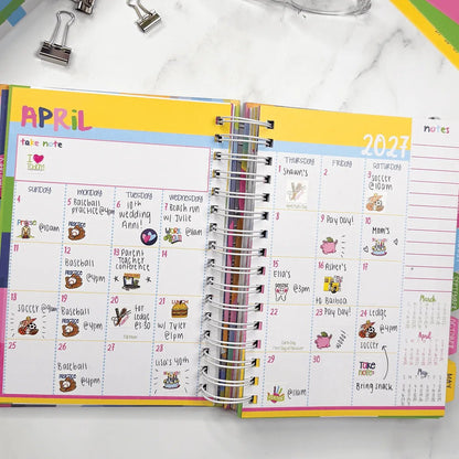 2027 2028 Reminder Binder 24-Month All-in-One Life Planner