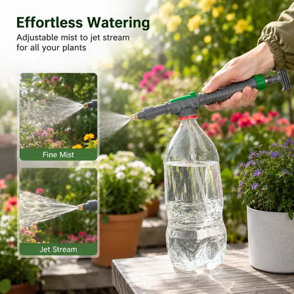 2PCS Reusable Bottle Sprayer Nozzle Plant Watering & Cleaning Tool