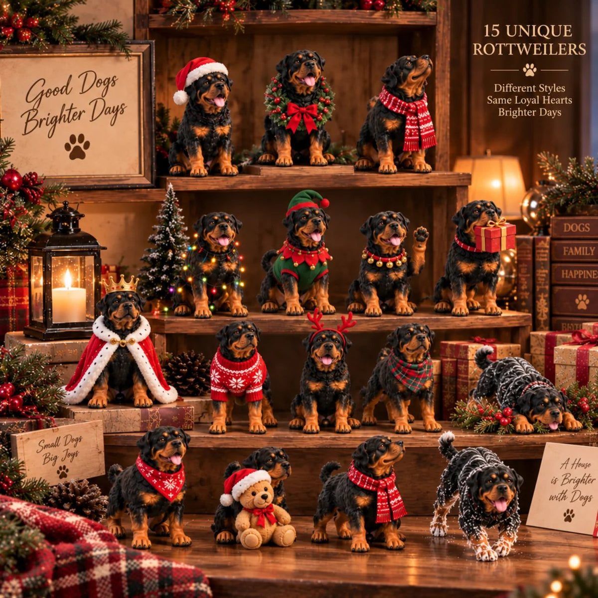 24 Days of Rottweilers 24 Loyal Hearts, 24 Christmas Surprises