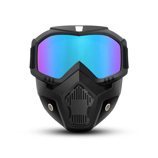 2026 - Detachable Full Face Goggle Mask