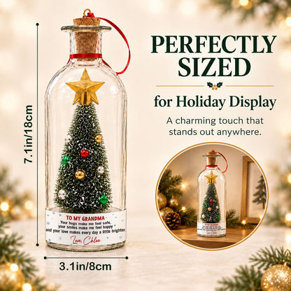 🎄Voice Recordable Ornament Glass Christmas Tree 🎁