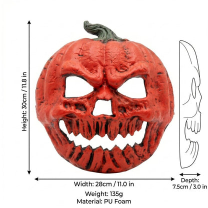 The Evil Jack-O'-Lantern Premium Pumpkin Skull Horror Mask