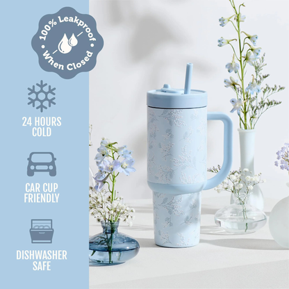 Tumbler 100% Leakproof with Hide A Straw Technology