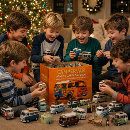 2026 Campervan Advent Calendar with 24 Mini Van Surprises