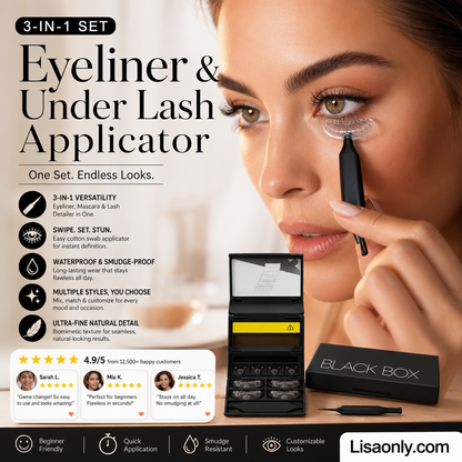2026!3-in-1 Kit: Eyeliner and Lower Lash Stamp