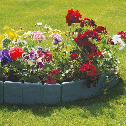 2026! Faux Stone Garden Edging Border!