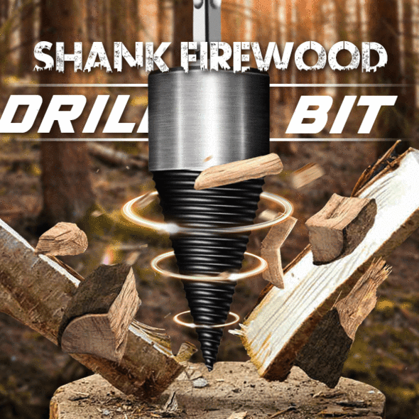 2026! The Professional Upgrade for Firewood Prep. Durable Drill Set Makes Quick Work of Logs