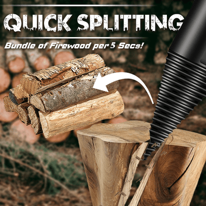 2026! The Professional Upgrade for Firewood Prep. Durable Drill Set Makes Quick Work of Logs