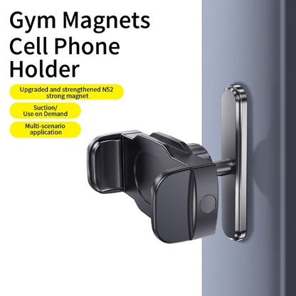 360 Rotatable Gym Phone Holder with Strong Magnets