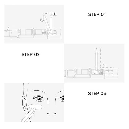 2026!3-in-1 Kit: Eyeliner and Lower Lash Stamp