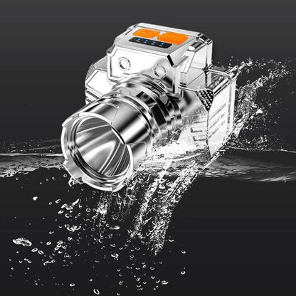 [Bright Gift:! ] Portable Waterproof Smart LED Headlamp Outdoor Fishing Essential, Motion Sensor