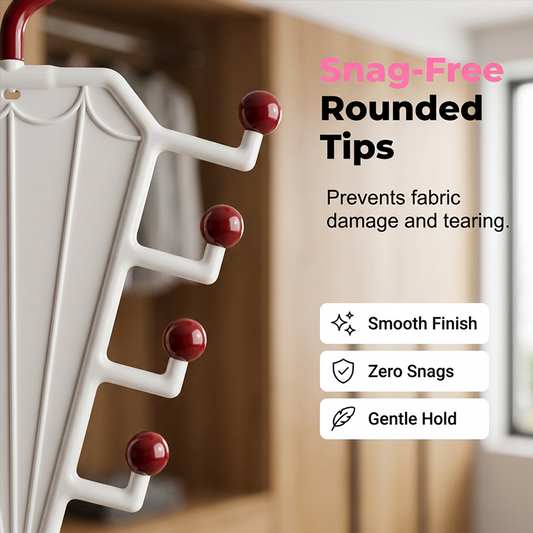 2026 Multi-Functional V-Shaped Double Sided Hanger Storage Rack