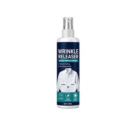 Instant wrinkle release no iron, travel-ready, static-free & fresh